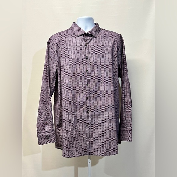 BRAX Men’s Hi-Flex-Easy Care Modern Fit long sleeve shirt size 3XL - Picture 4 of 12